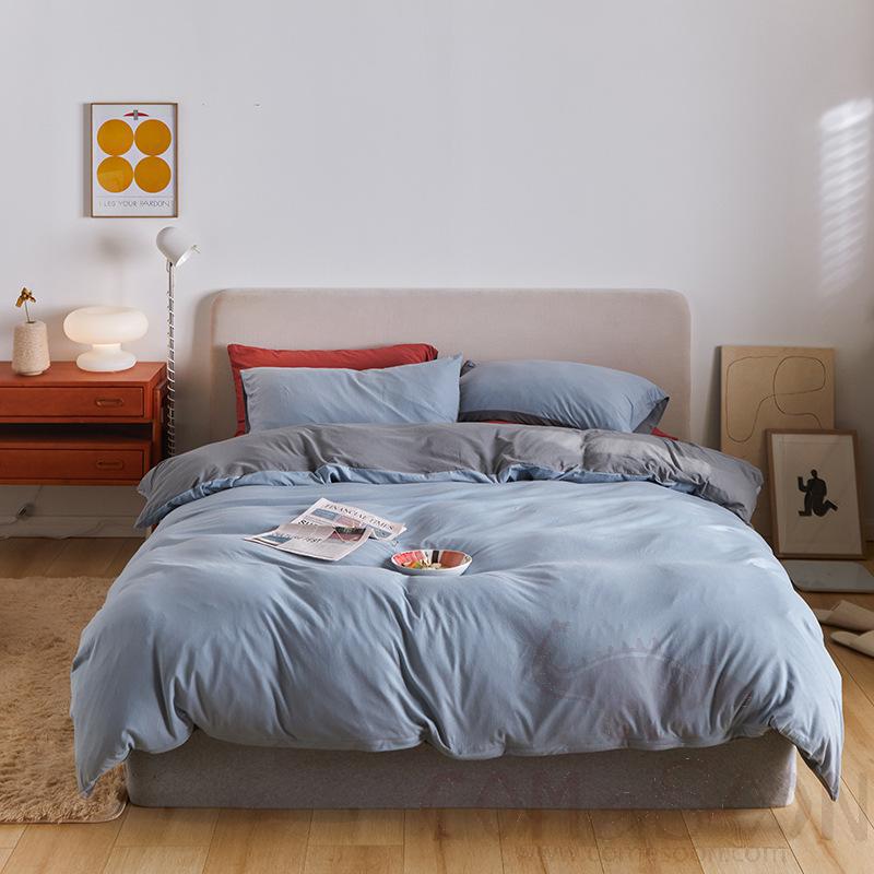 Bed Linens,Cotton,4 Piece Set(For W150&amp;180 cm Bed)
