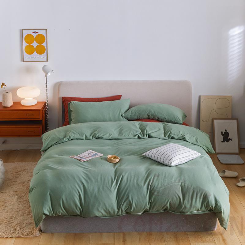 Bed Linens,Cotton,4 Piece Set(For W150&amp;180 cm Bed)