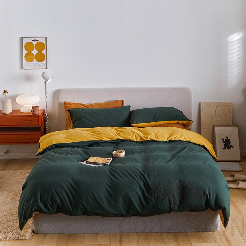 Bed Linens,Cotton,4 Piece Set(For W150&amp;180 cm Bed)