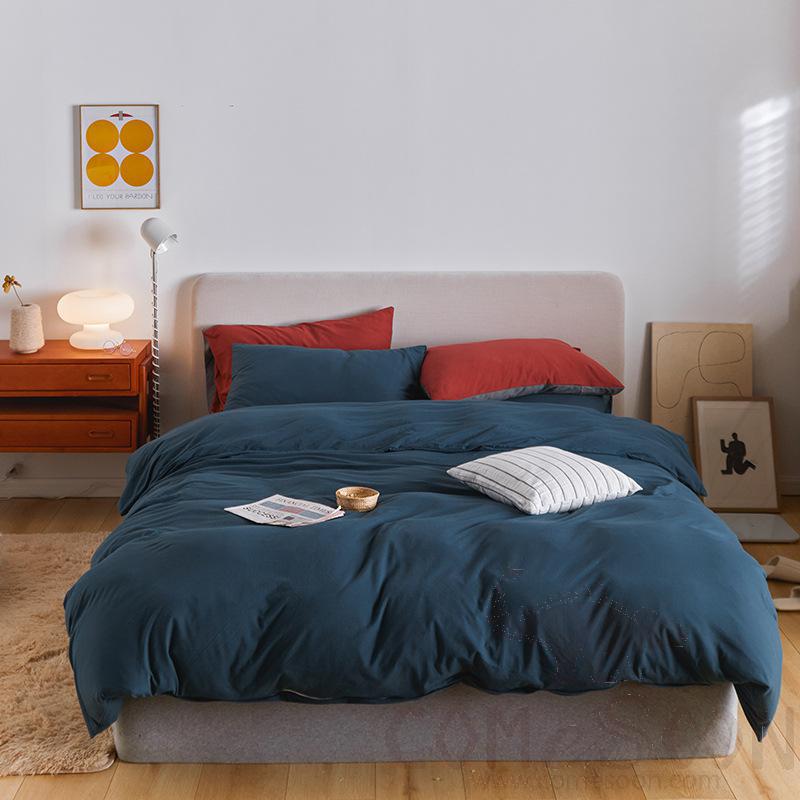 Bed Linens,Cotton,4 Piece Set(For W150&amp;180 cm Bed)