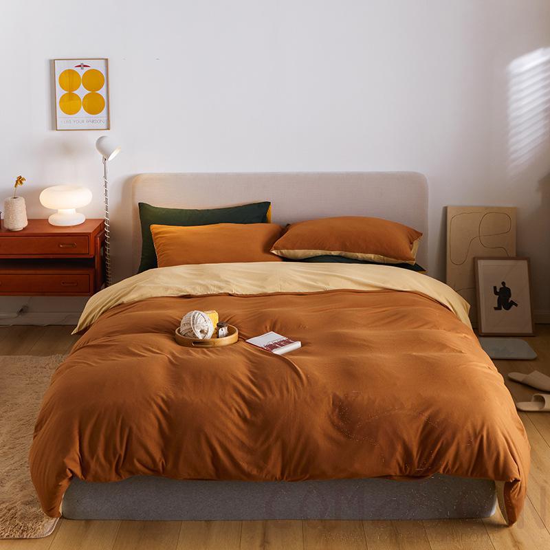 Bed Linens,Cotton,4 Piece Set(For W150&amp;180 cm Bed)