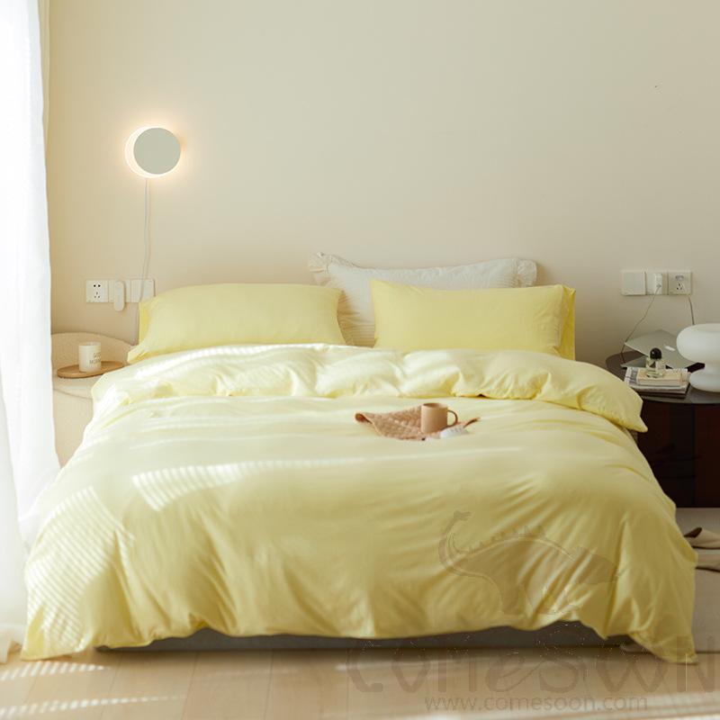 Bed Linens,Cotton,4 Piece Set(For W150&amp;180 cm Bed)