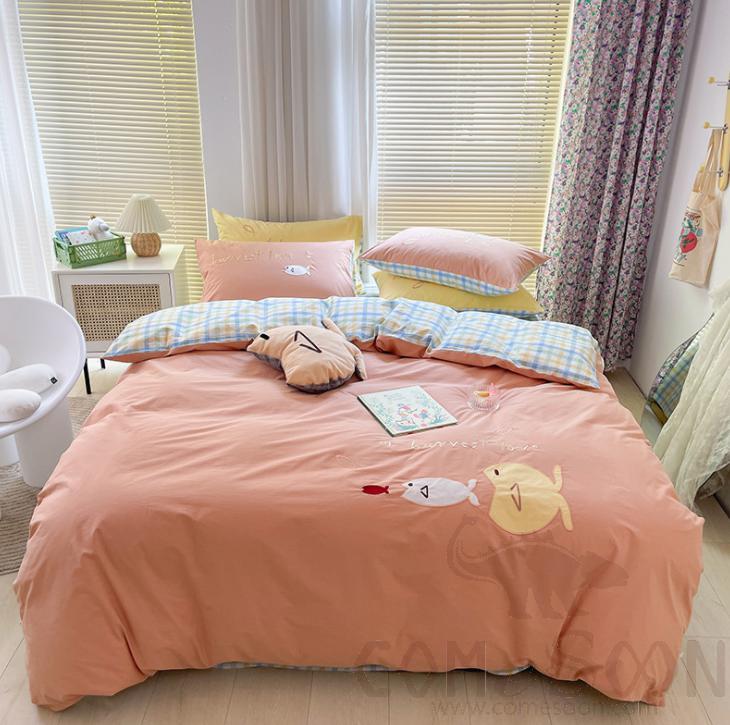 Bed Linens,Cotton,3 Piece Set(For W120 cm Bed)