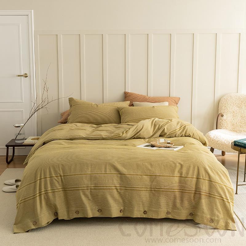 Bed Linens,Cotton,4 Piece Set(For W200 cm Bed)