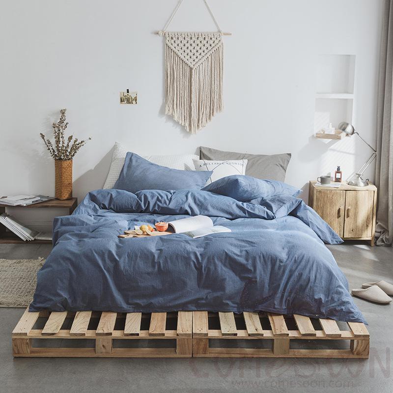 Bed Linens,Cotton,4 Piece Set(For W150&amp;180 cm Bed)
