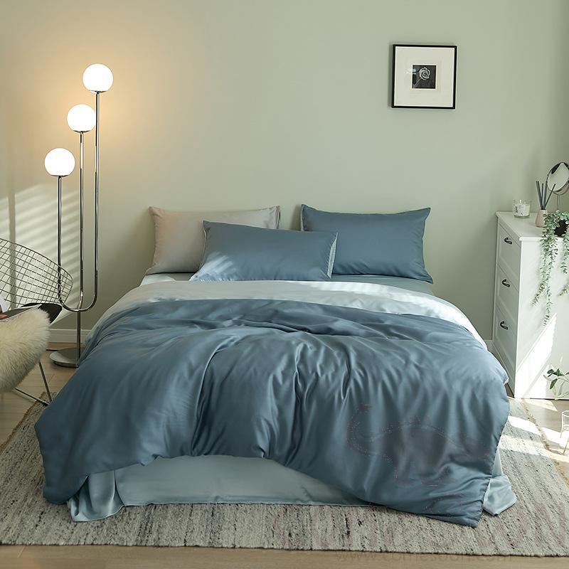 Bed Linens,Cotton,4 Piece Set(For W150&amp;180 cm Bed)