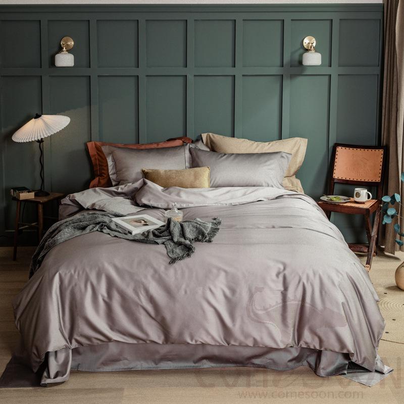 Bed Linens,Cotton,4 Piece Set(For W150&amp;180 cm Bed)