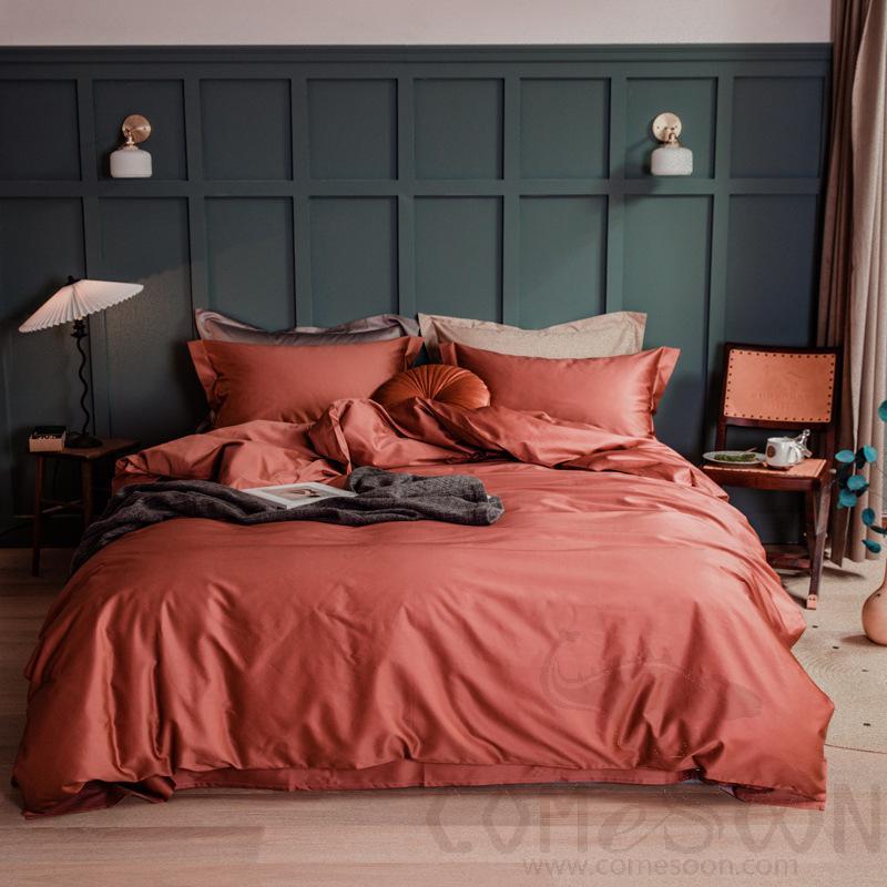 Bed Linens,Cotton,4 Piece Set(For W150&amp;180 cm Bed)