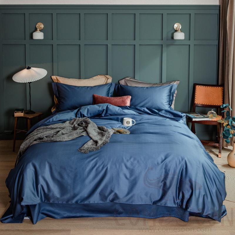 Bed Linens,Cotton,4 Piece Set(For W150&amp;180 cm Bed)