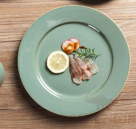 HX Green Series Round Flat Plate 8''