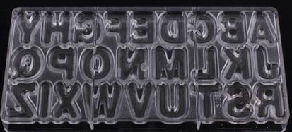 Letter-Shaped Chocolate Mould