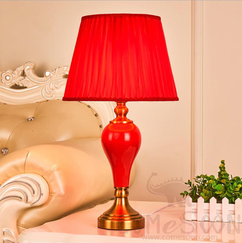 Table Lamp-D30*H50cm-Button switch