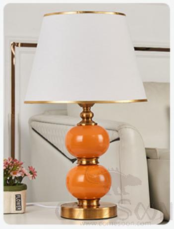 Table Lamp-D30*H50cm-Button switch