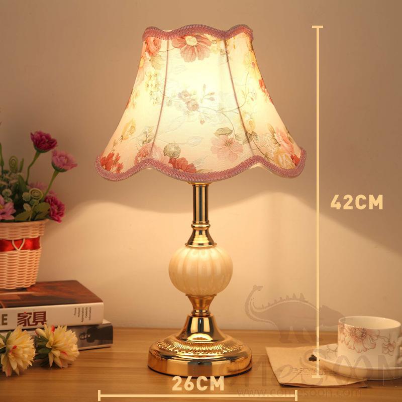 Table Lamp-D26*H42cm-Button switch