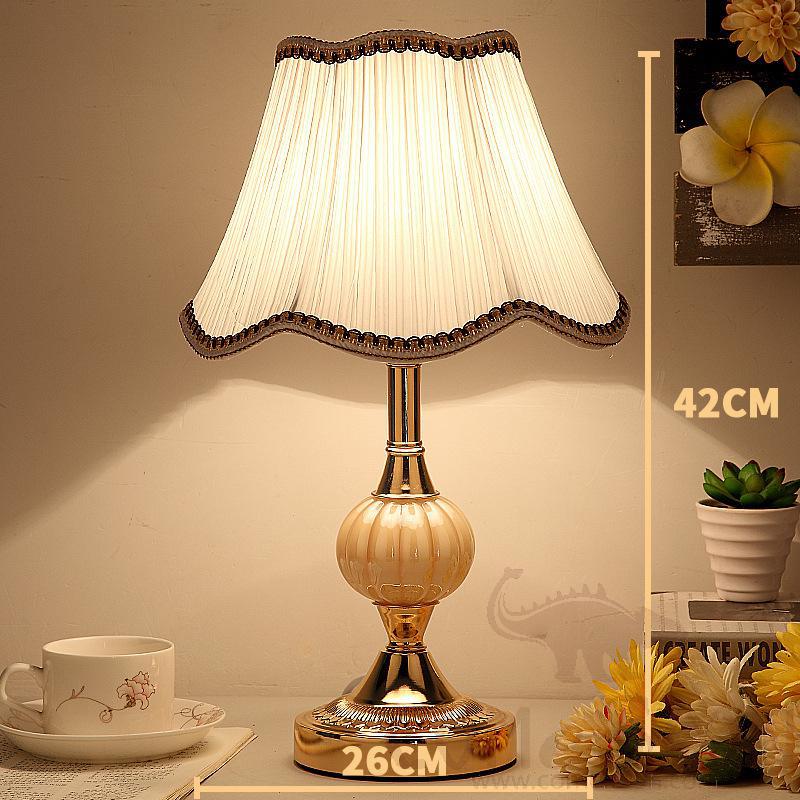 Table Lamp-D26*H42cm-Button switch