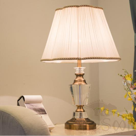 Table Lamp-D30*H48cm-Button switch