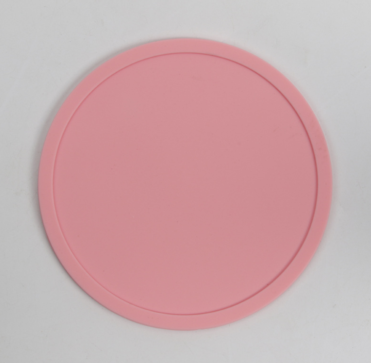 Silicon Coasters-Light Pink