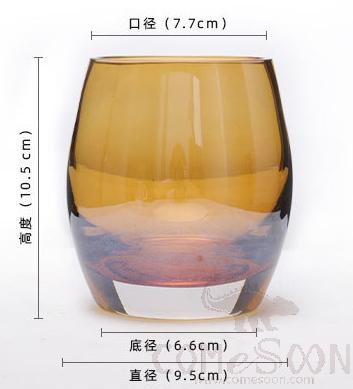 Candle Holder Glass Cup