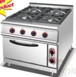 4-Burner Gas Range With Gas Oven, Dimension:800*900*920mm, Oven Dimensions:460*645*270mm