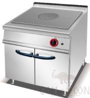 Gas French Hot Plate Solid Top With Cabinet, Dimesnion:800*900*920mm,  Power Supply:10KW