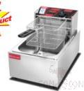 1-Tank 1-Basket Electric Fryer, Dimension:285*450*310mm                                                                                                                                                          , Capacity:6L