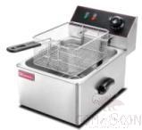 1-Tank 1-Basket Electric Fryer, Dimension:265*385*320mm, Capacity:4L