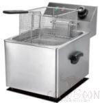 1-Tank 1-Basket Electric Fryer, Dimension: 310*410*340mm, Capacity:8L