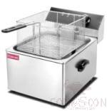 1-Tank 1-Basket Electric Fryer, Dimension: 37*440*340mm, Capacity:11L