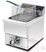 1-Tank 1-Basket Electric Fryer, Dimension:290*240*410mm, Capacity:12L