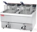 2-Tank 2-Basket Electric Fryer, Dimension:580*550*410mm, Capacity:12L*2