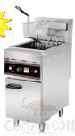 1-Tank 2-Basket Electric Fryer, Dimension:420*830*1080mm, Capacity:30
