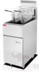 1-Tank 2-Basket Gas Fryer, Dimension:400*700*1100mm, Capacity:25L
