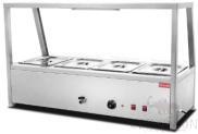 Tabletop Bain Marie, Size: 1750*660*700mm, Capacity: 5*(1/1*150)Pan