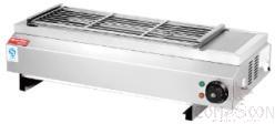 Electric Smokeless Barbecue（BBQ) Oven, Size: 1100*370*210mm, Power: 6KW