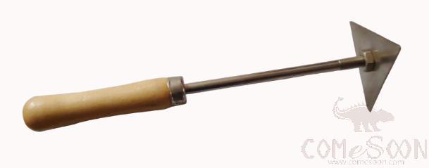 triangular scrapper