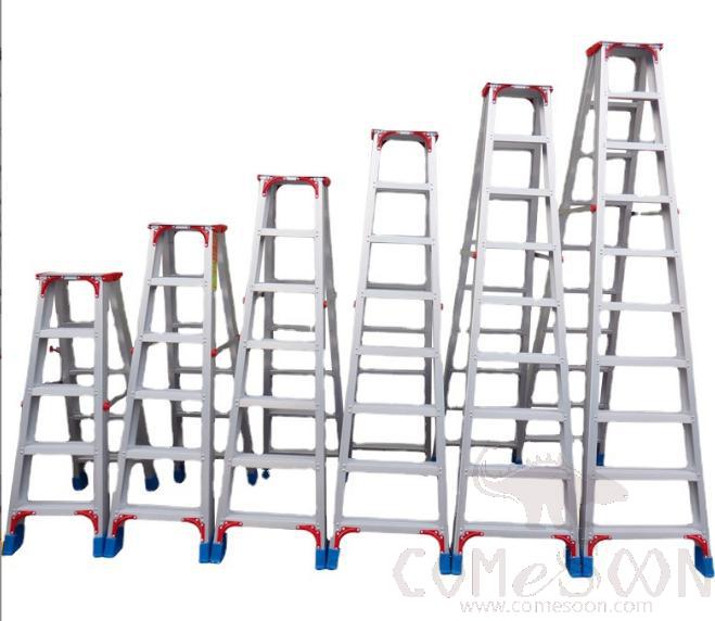 Ladder - herringbone ladder - 18 steps - 4.5m