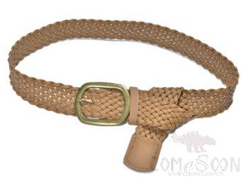 Belt-imitation leather+metal