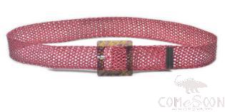 Belt-oil wax rope+transparent plastic buckle