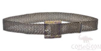 Belt-oil wax rope+transparent plastic buckle