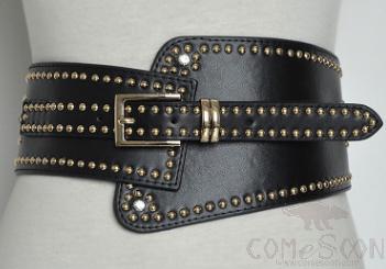 Belt-imitation leather + rivet