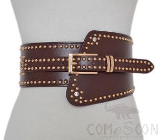 Belt-imitation leather + rivet