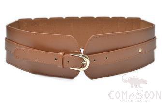 Belt-imitation leather+metal
