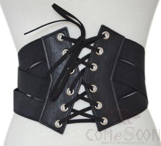 Belt-elastic band+imitation leather