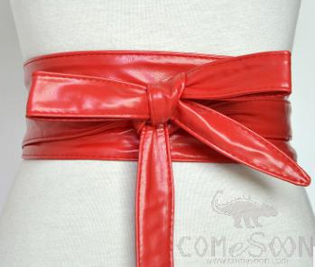 Belt-imitation leather