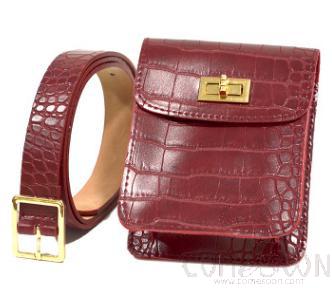 Belt-imitation leather