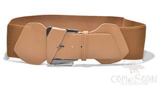 Belt-imitation leather, elastic band, metal