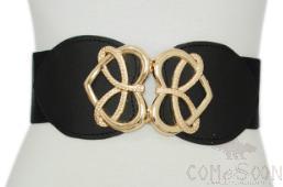 Belt-alloy, elastic band, imitation leather