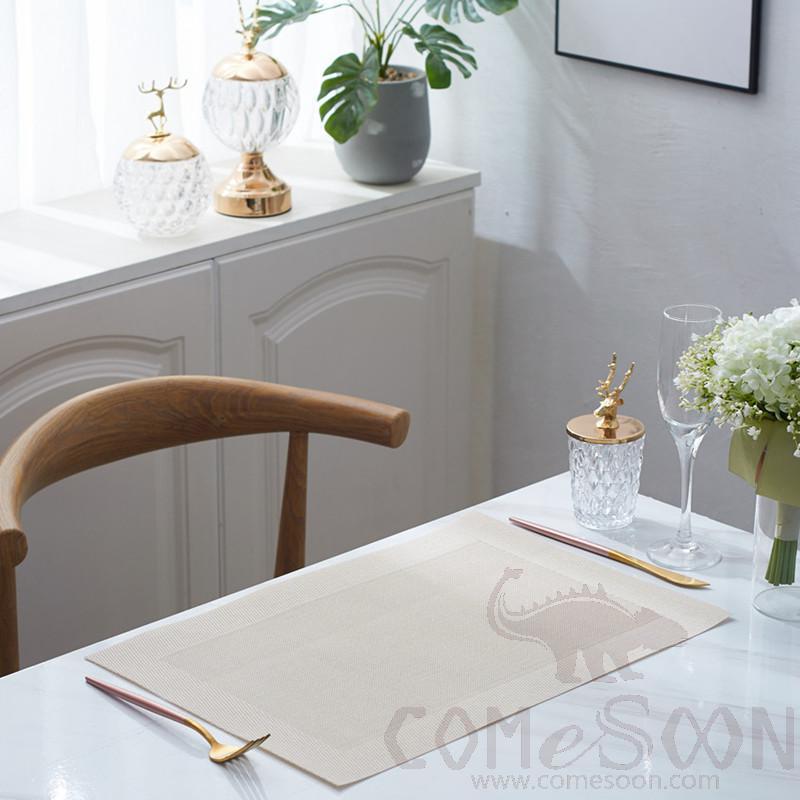 PVC placemats，30*45cm