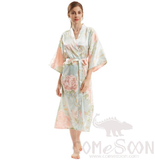 Yukata Bathrobe 3-Green(Normal)