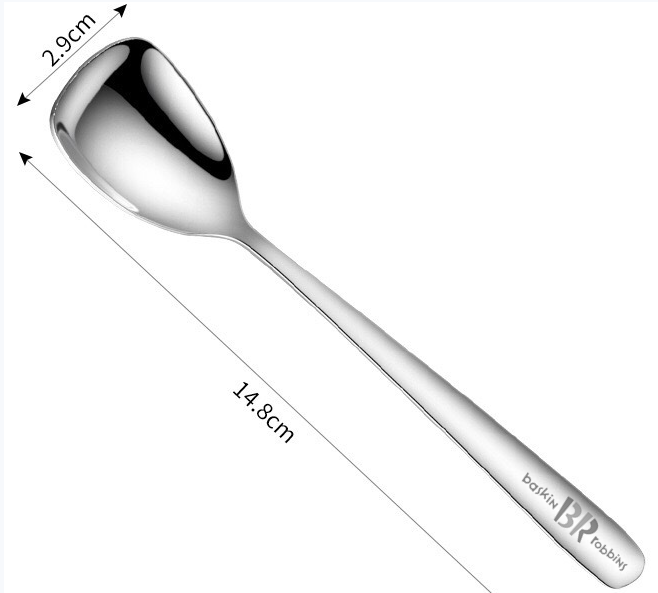 Ice Cream Spoon Customized LOGO